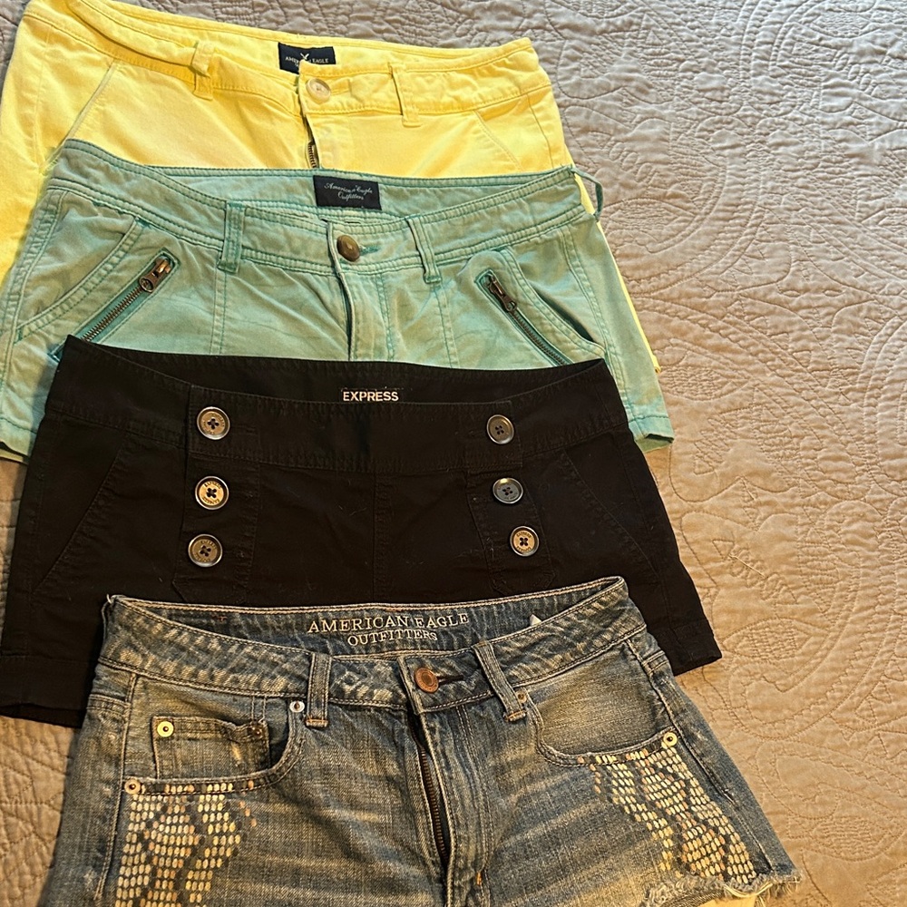 American Eagle Outfitters Blue Jean Shorts